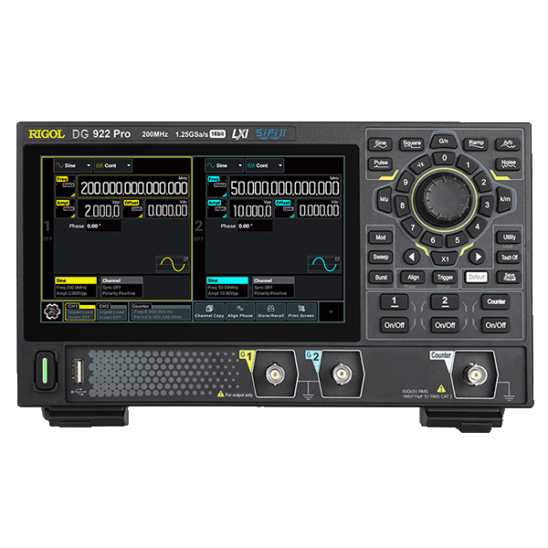 RIGOL DG902 Pro 70 MHz 2 通道函