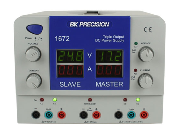 B&K 1672 三通道直流電源（2×32V／3A＋5V