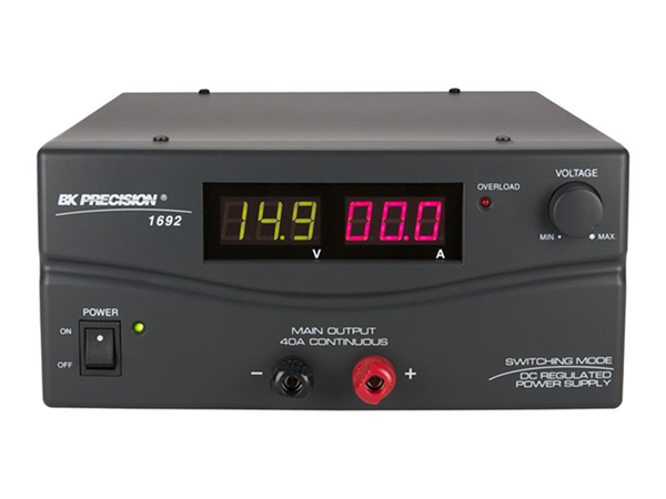 B&K 1692 系列 3–15V 40A 高電流直流電