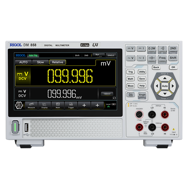RIGOL DM858 系列觸控桌上型數位萬用電表